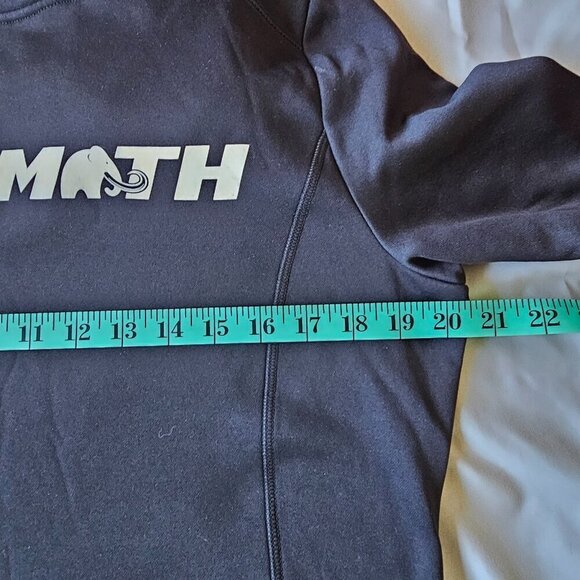 Women's Long Sleeved Pullover Lightweight Fleeced Hoodie, Mammoth, Size M - Picture 7 of 12